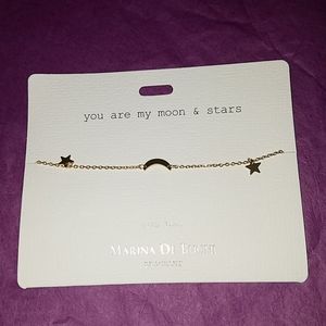Marina De Buchi You are my moon and stars bracelet